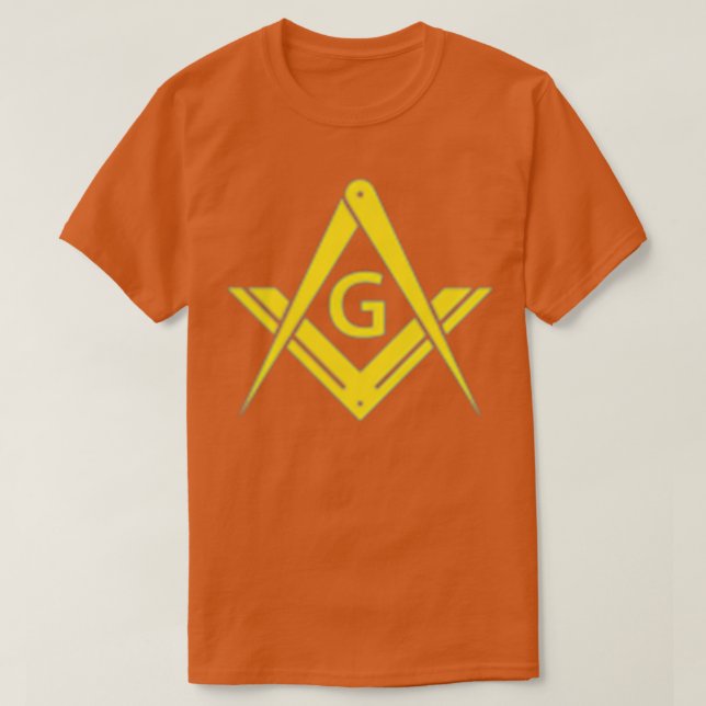 T-shirt Masonic Carré Compass Freemason (Design devant)