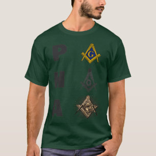 T-shirt Masonic PHA Prince Hall shirt Freemasonry