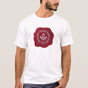 T-shirt Masonic sceau de cire