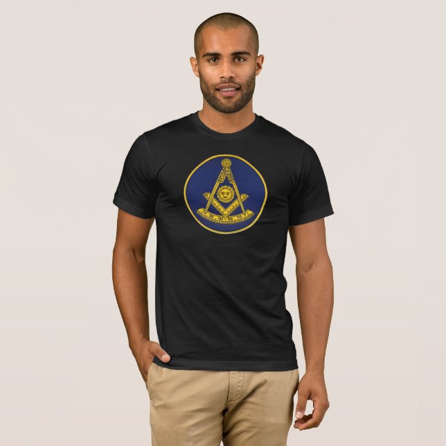 T-shirt Masonry Masonic passé Master Lodge Freemasonry (Devant entier)