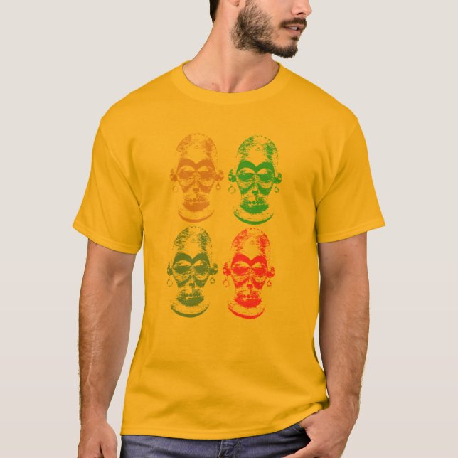 T-shirt Masque africain (Devant)
