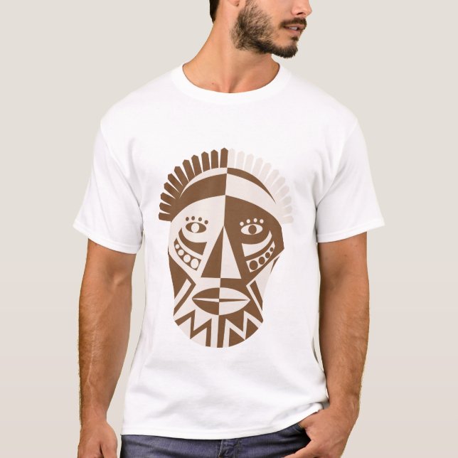 T-shirt Masque africain (Devant)