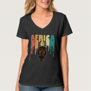 T-shirt Masque Afrique Histoire Africaine Afro Reggae Méla