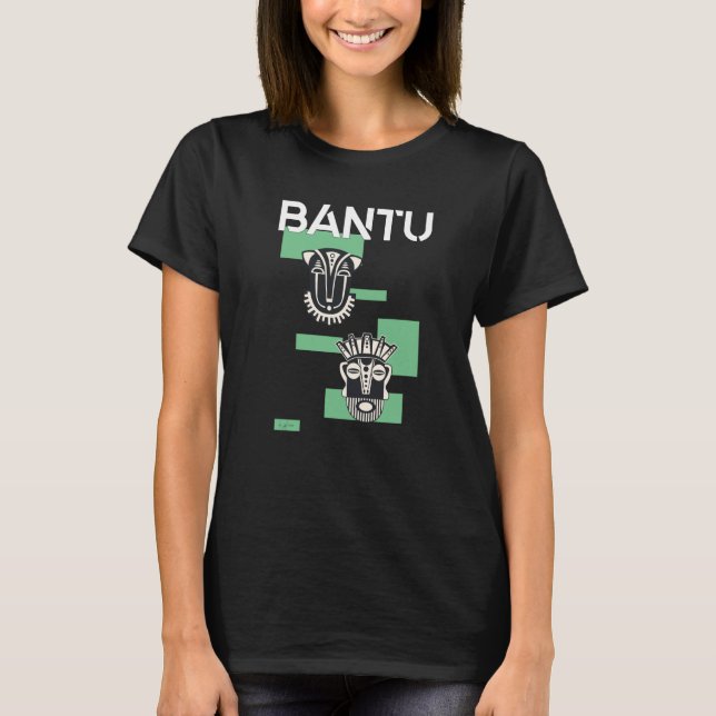 T-shirt Masque Bantu (Devant)