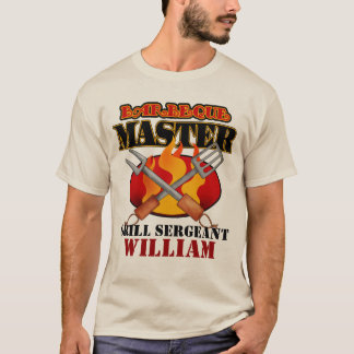 T-shirt Masque barbecue personnalisé