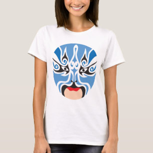 T-shirt Masque chinois d'opéra de la collection de