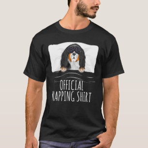 T-shirt Masque couchant Cavalier Roi Charles Spaniel Offic