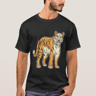 T-shirt Masque crâne de tigre
