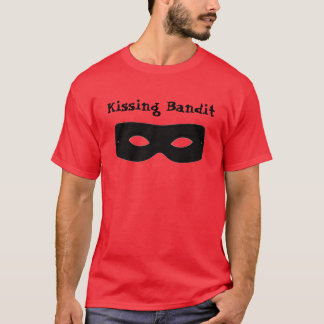 T-shirt Masque de bandit, embrassant le bandit