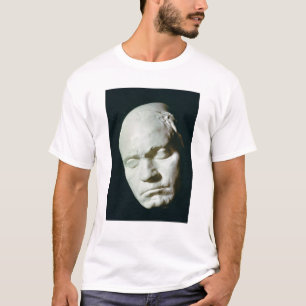 T-shirt Masque de Beethoven, pris de la vie à l'âge de