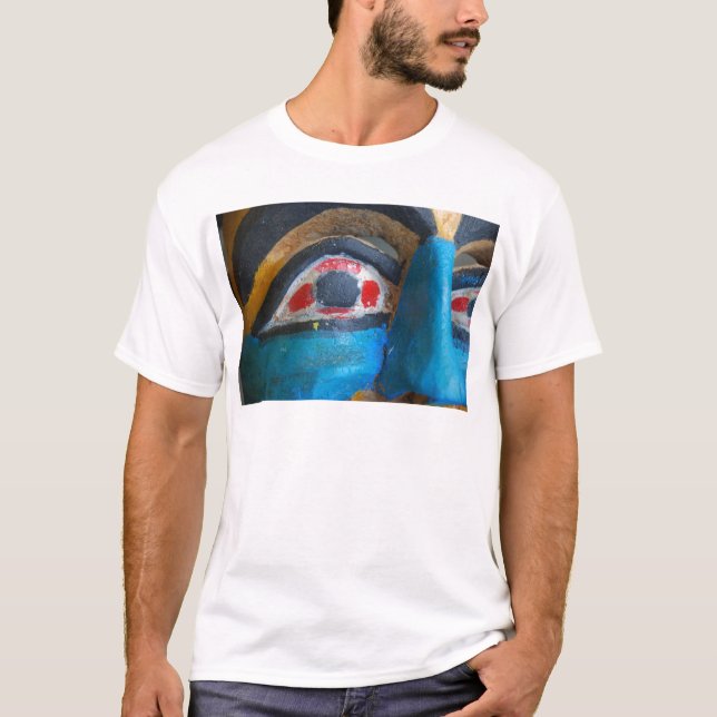 T-shirt Masque de carnaval (Devant)
