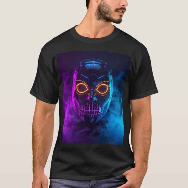 T-shirt Masque de fierté cybernétique (Devant)
