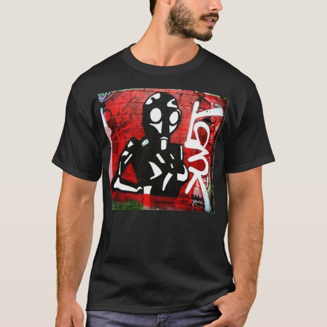 T-shirt masque de gaz (Devant)