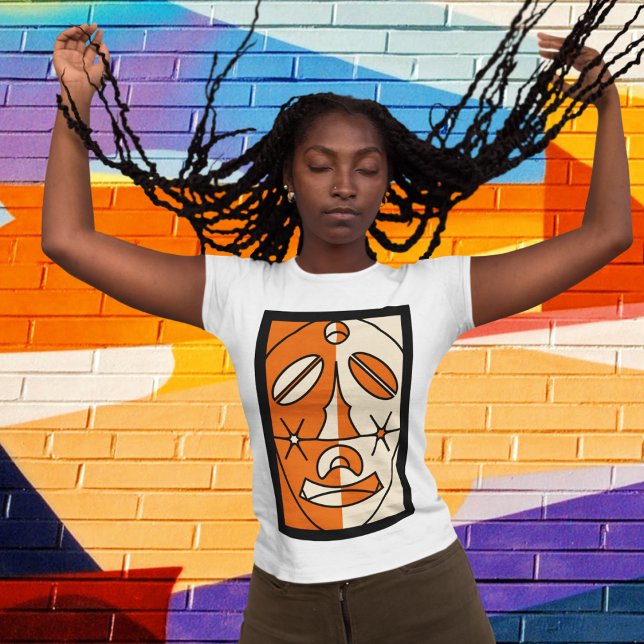 T-shirt Masque de la tribu Kota (Créateur téléchargé)