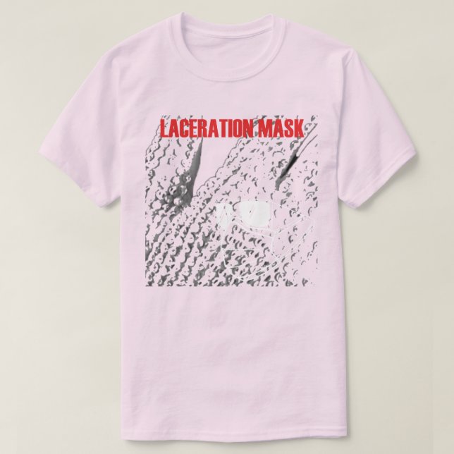 T-shirt Masque de lacération - Alan S. Tofighi (Design devant)