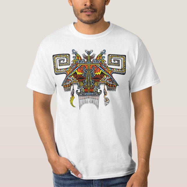 T-shirt Masque de mort (Devant)