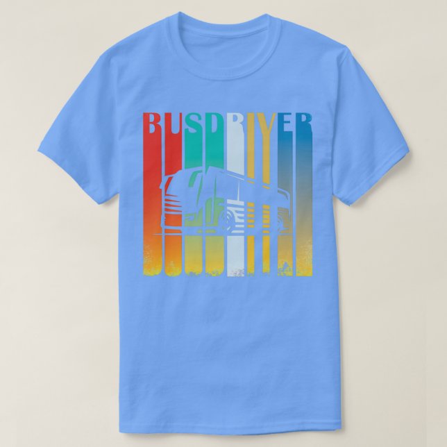T-shirt Masque de pilote de bus (Design devant)