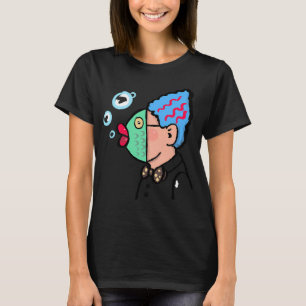 T-shirt Masque de poisson