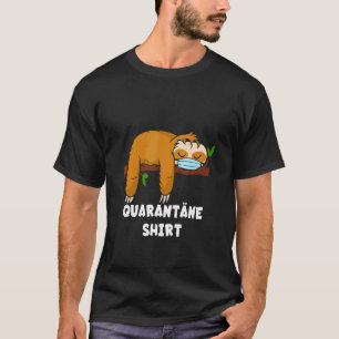 T-shirt Masque de protection de la bouche à fentes de quar