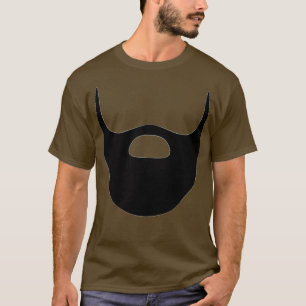 T-shirt Masque de visage de barbe