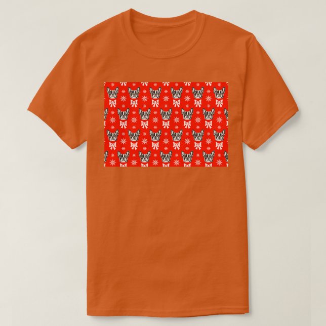T-shirt Masque de visage de Noël amusant 7 (Design devant)