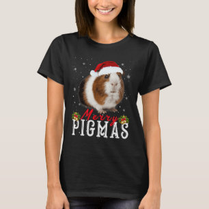 T-shirt Masque de visage Joyeux Pigmas Amusement Cochon d'