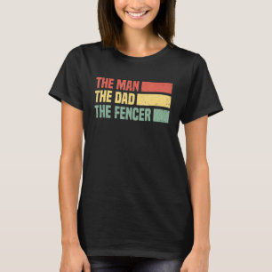 T-shirt Masque D'Escrime Pour Hommes Et Femmes