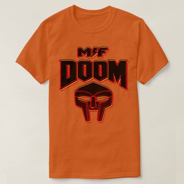 T-SHIRT MASQUE DOOM MF (Design devant)