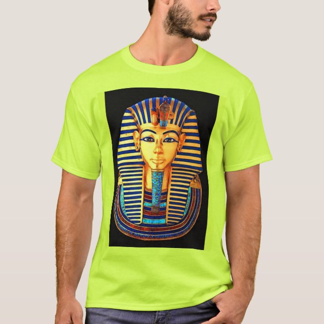 T-shirt Masque d'or égyptien Pharaon Toutankhamon (Devant)