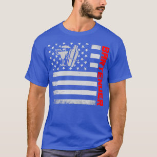 T-shirt Masque Drapeau Bartender US