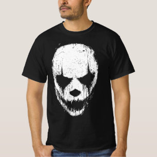 T-shirt Masque du Crâne qui Dégoutte des Ténèbres