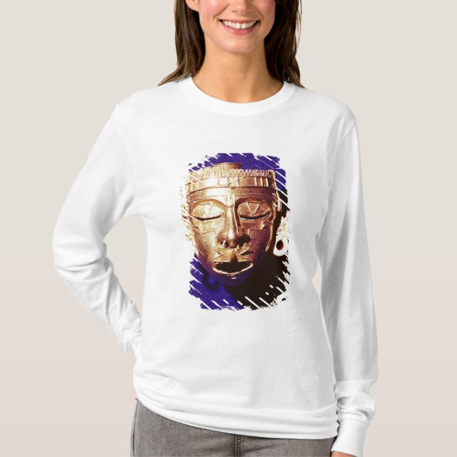 T-shirt Masque du dieu Xipe Totec (Devant)