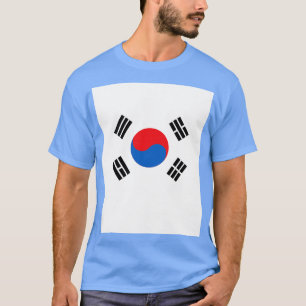 T-shirt Masque du drapeau sud-coréen