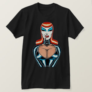 T-shirt Masque en caoutchouc