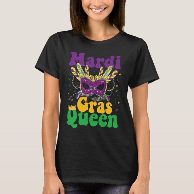 T-shirt Masque et perles Laissez les Shenanigans commencer (Devant)