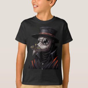 T-shirt Masque facial de papillon de Cottagecore gothique