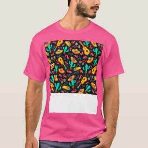 T-shirt Masque facial mexicain mignon