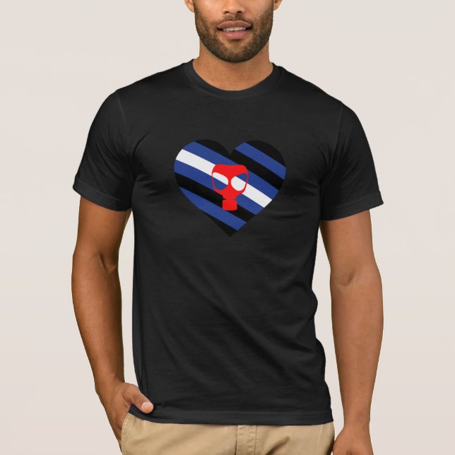 T-shirt Masque Fierté (Devant)