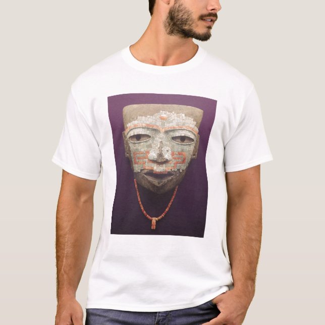 T-shirt Masque funèbre de Teotihuacan (Devant)