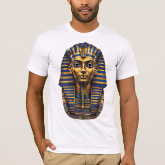 T-shirt Masque Funéraire Égyptien Intriqué | Art Ancien