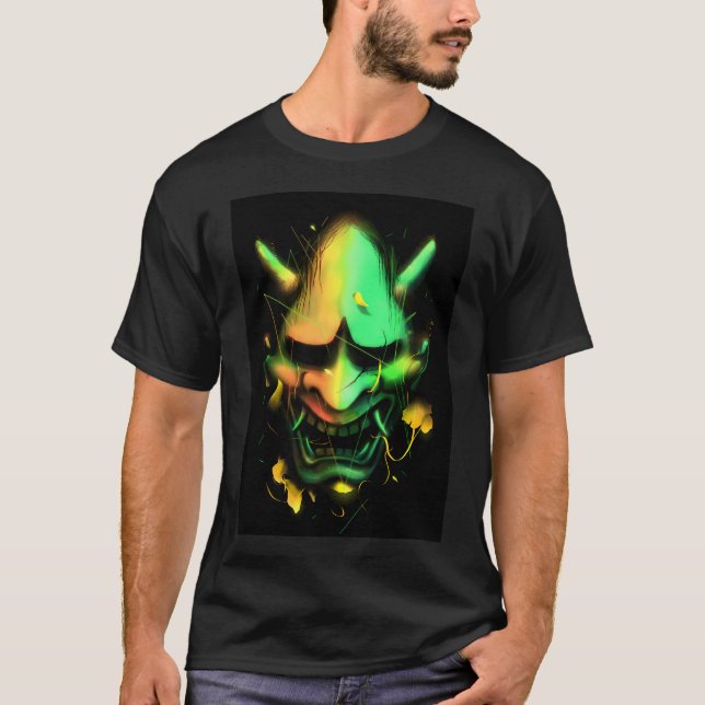 T-shirt Masque Hannya (Devant)