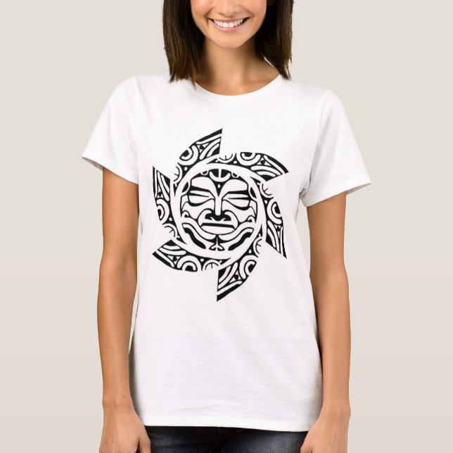 T-shirt Masque maori (Devant)