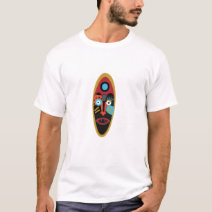 T-shirt Masque moderne abstrait