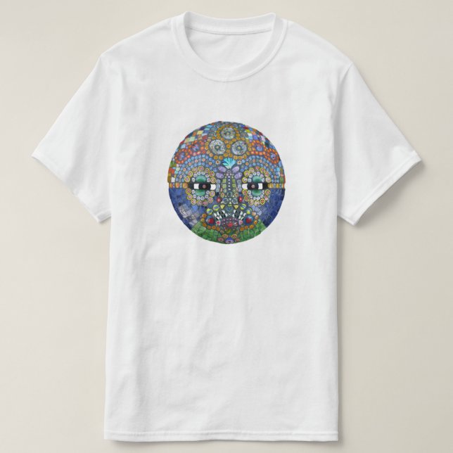 T-shirt Masque mosaïque de Marge (Design devant)