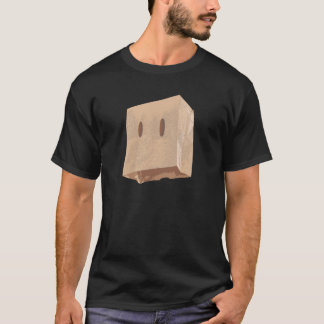 T-shirt masque protecteur de sac de papier