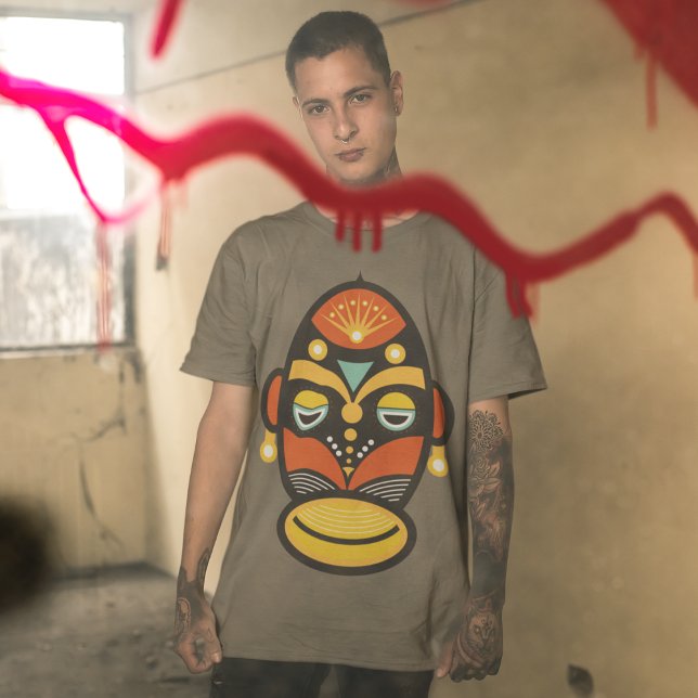 T-shirt Masque Rasta (Créateur téléchargé)