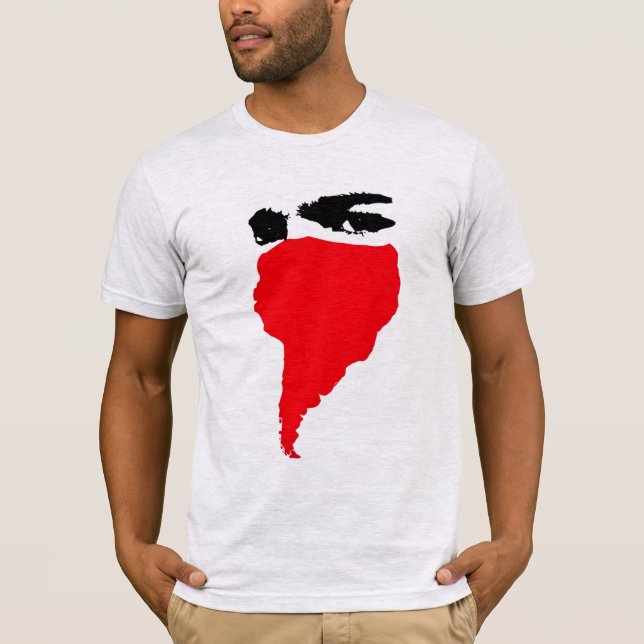 T-Shirt masque rouge (Devant)