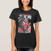 Masque Tengu japonais esthétique, Tengu japonais