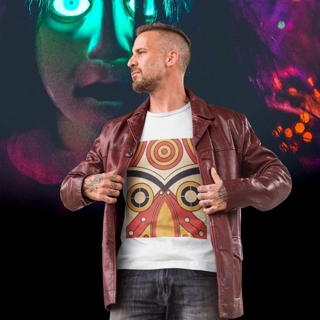 T-shirt Masque Tribal Aztèque (Créateur téléchargé)