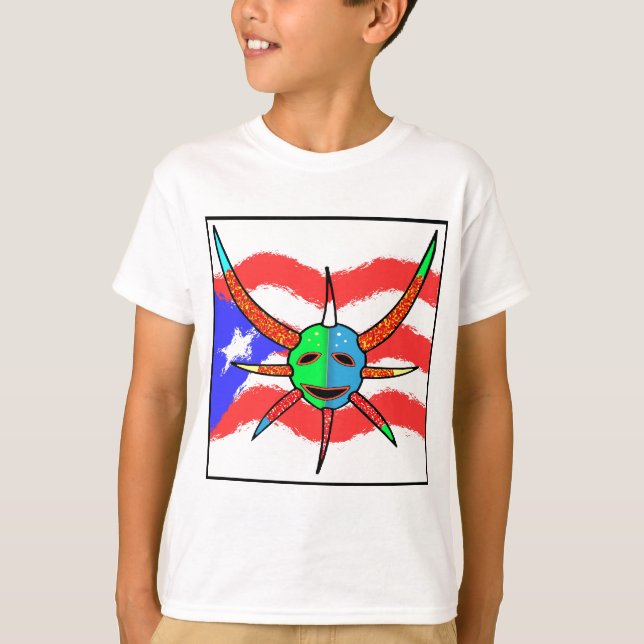 T-shirt masque vejigante (Devant)